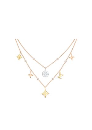 idylle blossom charms necklace gold for women q94360 2799