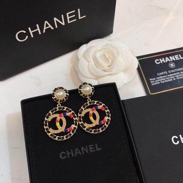 chanel necklace earrings 2799 62