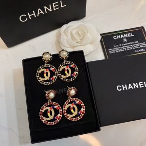 1 chanel necklace earrings 2799 37