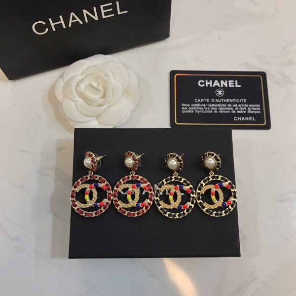 4 chanel necklace earrings 2799 35