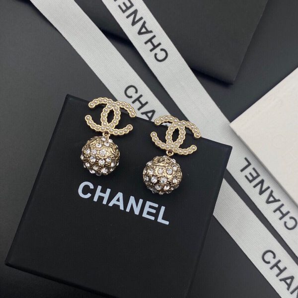 chanel textured-finish earrings 2799 90