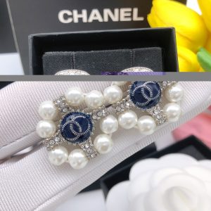 chanel textured-finish earrings 2799 91