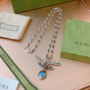 12 gucci breasted necklace 2799 1