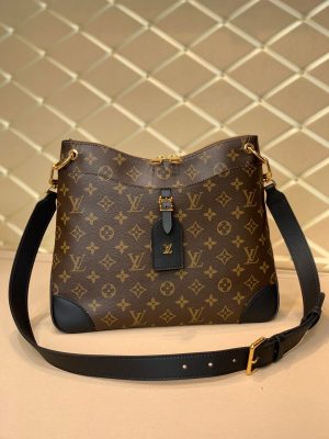 4 louis vuitton odeon pm monogram canvas for women womens handbags shoulder and crossbody bags 11in28cm lv m45353 9988