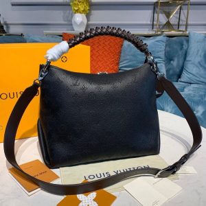 Louis Vuitton Beaubourg Hobo Mm Black For Women Womens Handbags Shoulder And Crossbody Bags 12.6In32cm Lv M56073   9988