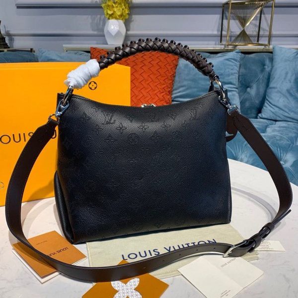 louis vuitton beaubourg hobo mm black for women womens handbags shoulder and crossbody bags 126in32cm lv m56073 9988
