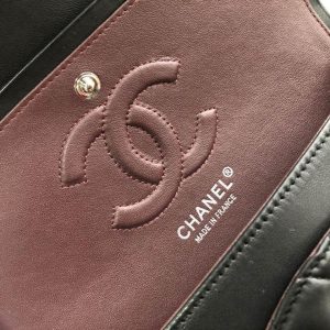 3-Chanel Classic Handbag Black For Women 9.9In25.5Cm A01112   9988