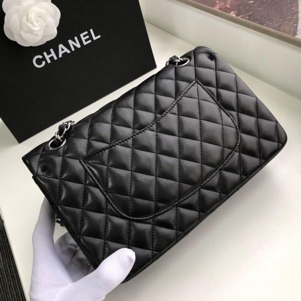 7 chanel classic handbag black for women 99in255cm a01112 9988