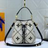 louis vuitton neonoe monogram empreinte for women womens handbags shoulder bags 102in26cm lv m46023 9988