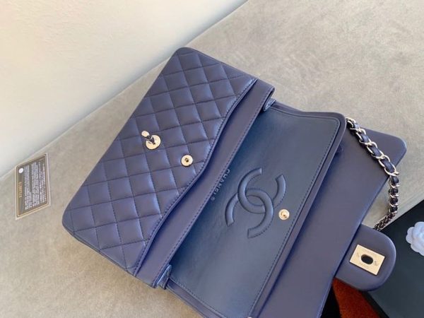 Dark blue sale chanel bag