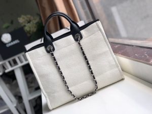 6 chanel small shopping bag silver hardware white for women womens handbags shoulder bags 152in39cm as3257 9988