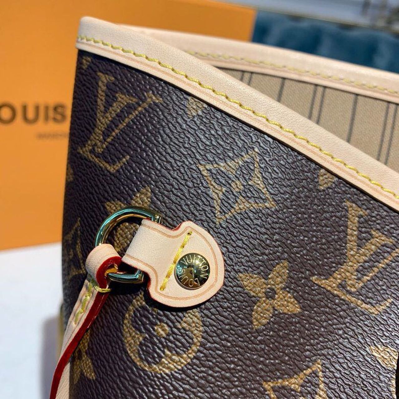 REP 1:1] Louis Vuitton Neverfull MM Tote Bag Monogram Canvas Brown