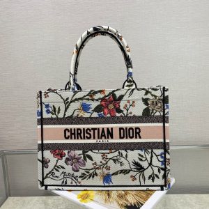 4 christian dior medium dior book tote bag by maria grazia chiuri for women 14in36cm cd 9988
