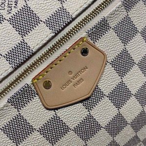 Louis Vuitton Lena Mm Damier Azur Canvas For Women Womens Handbags Shoulder Bags 13In33cm Lv N44040   9988