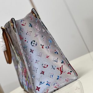 7 louis vuitton onthego mm tote silver for women womens handbags shoulder bags and crossbody bags 138in35cm lv m21233 9988