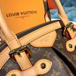 louis vuitton tivoli tote bag monogram canvas for women womens handbags shoulder bags 181in46cm lv m40144 9988