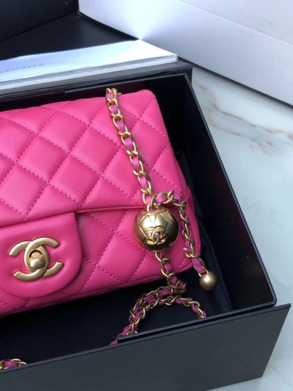 可愛いピンク＆ツイード♪【CHANEL】25P スリングバッグ 25P ピンク【CHANEL】スモールフラップバッグ トップハンドル