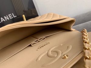 1 chanel classic handbag beige for women 99in255cm a01112 9988