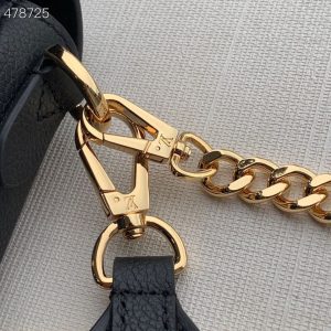 louis vuitton lockme tender black for women womens handbags shoulder and crossbody bags 75in19cm m58557 9988