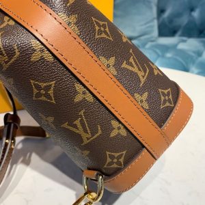 1 louis vuitton dauphine backpack pm monogram and monogram reverse canvas by nicolas ghesquiere for springsummer womens bags 20cm lv m45142 9988
