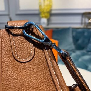 hermes evelyne iii 29 bag brown with silvertoned hardware for women womens shoulder and crossbody bags 114in29cm h073599cc37 9988