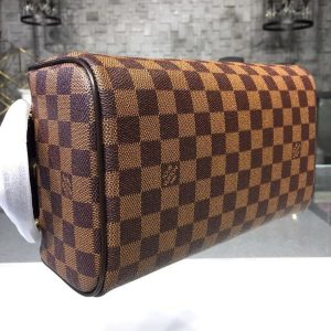1 louis vuitton king Dunk toiletry damier ebene canvas for women womens bags travel bags 11in28cm lv n47527 9988