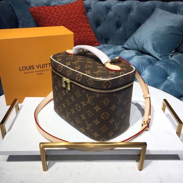 6 louis vuitton nice bb vanity case monogram canvas for women womens bags travel bags 94in24cm lv m42265 9988