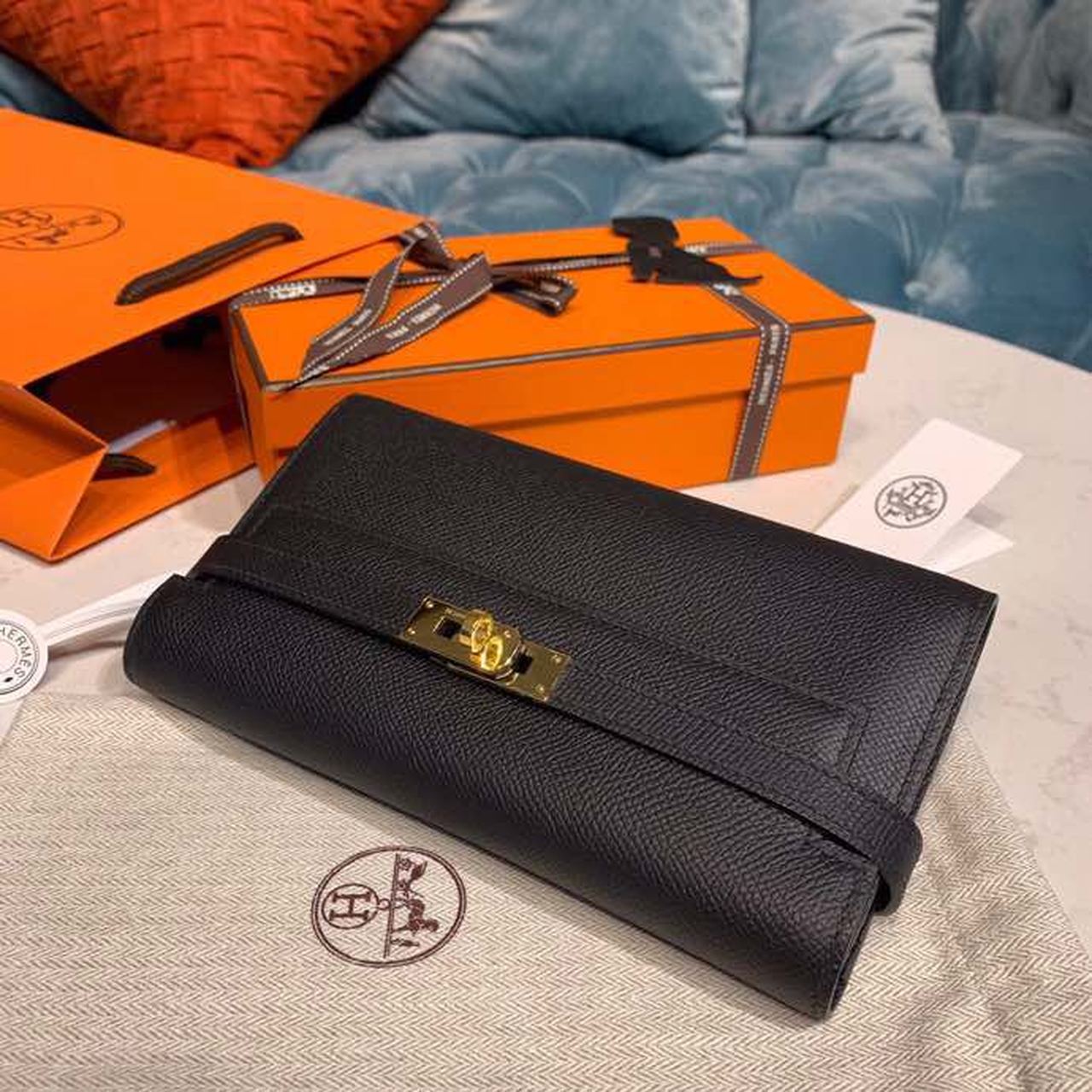 Hermes Kelly Wallet To Go Woc Black With Gold Toned Hardware Bag For Women 8.2In21cm 9988 Acm Shop Hermes Bolide mini handbag in black goat