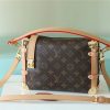 louis vuitton side trunk pm monogram canvas for women womens bags shoulder and crossbody bags 83in21cm lv 9988