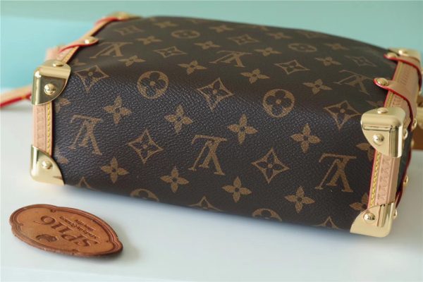 Louis Vuitton Side Trunk Pm Monogram Canvas For Women Womens Louis Vuitton Side Trunk Pm Monogram Canvas For Women Womens