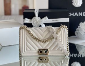 4 chanel medium classic flap bag 25cm white for women a67086 9988