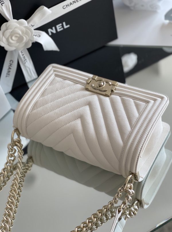6 chanel medium classic flap bag 25cm white for women a67086 9988