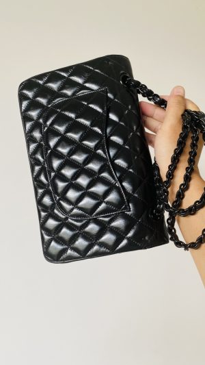 6 Bag chanel small classic handbag black for women womens bags 10in255cm 9988