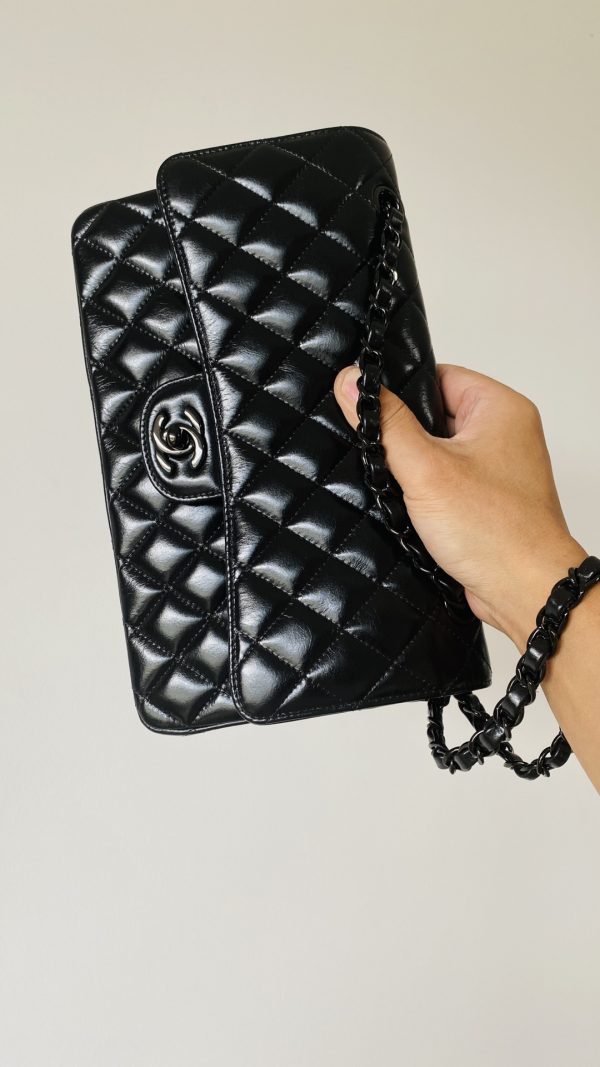 7 Bag chanel small classic handbag black for women womens bags 10in255cm 9988