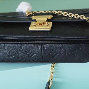 7 louis vuitton marceau monogram empreinte black for women womens handbags shoulder and crossbody bags 96in295cm lv m46200 9988