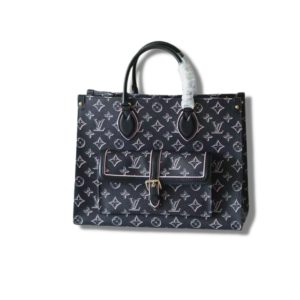 4 louis vuitton onthego mm monogram canvas black for women womens handbags shoulder and crossbody bags 138in35cm lv m46154 9988