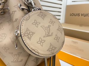 5 louis vuitton bella bucket bag mahina galet grey for women womens handbags shoulder and crossbody bags 75in22cm lv m57201 9988