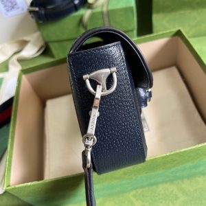 gucci horsebit 1955 gg mini bag beige and blue supreme canvas for women 8in20cm 658574 96iwn 4076 9988