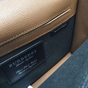 burberry small vintage check and crossbody bag brown for women womens bags 9in24cm 9988