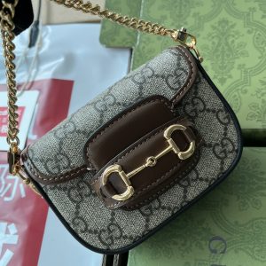 gucci horsebit 1955 strap wallet brown for women womens bags 47in12cm gg 699760 huhhg 8565 9988