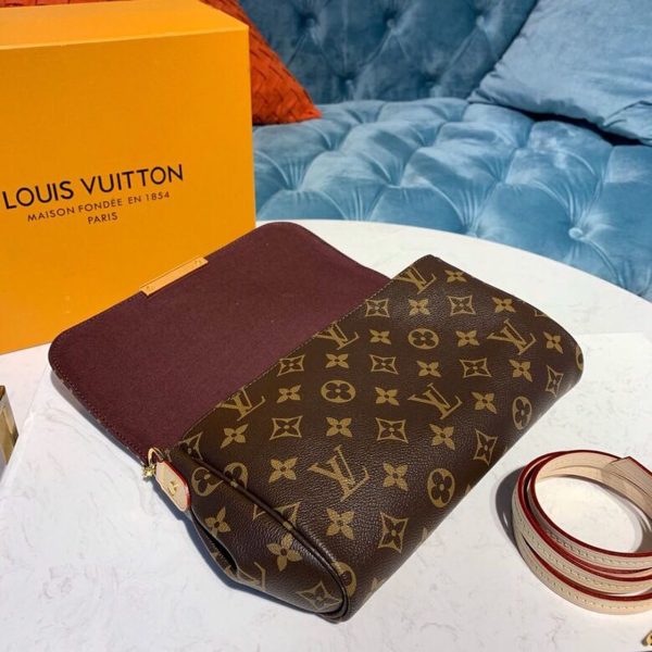 1 louis vuitton favorite pm monogram canvas for women womens handbags shoulder and crossbody bags 102in26cm lv m40717 9988