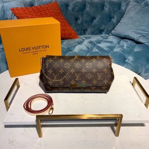 4 louis vuitton favorite pm monogram canvas for women womens handbags shoulder and crossbody bags 102in26cm lv m40717 9988