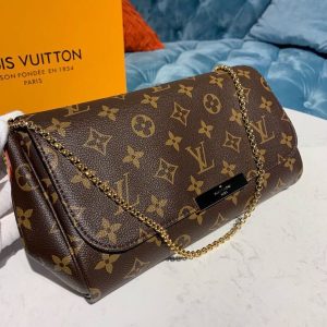 5 louis vuitton favorite pm monogram canvas for women womens handbags shoulder and crossbody bags 102in26cm lv m40717 9988