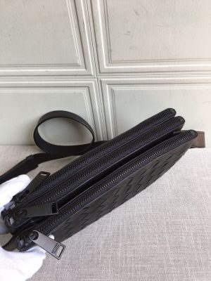 3-Bottega Veneta Crossbody Bag Black For Women Womens Bags 10.2In26cm   9988