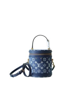 11 louis vuitton cannes monogram denim by nicolas ghesquiere for women womens bags shoulder and crossbody bags 67in17cm lv 9988