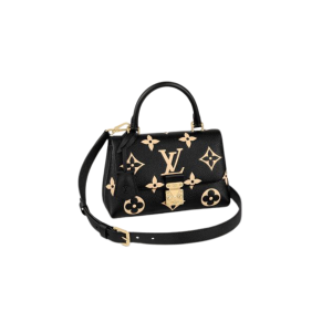 4 louis vuitton madeleine mm monogram empreinte black beige for women womens handbags shoulder and crossbody bags 118in30cm lv 9988
