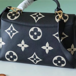 13 louis vuitton madeleine mm monogram empreinte black beige for women womens handbags shoulder and crossbody bags 118in30cm lv 9988