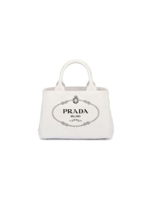 4-Prada Small Tote White For Women Womens Bags 12.6In32cm   9988