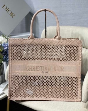 christian dior large dior book tote pink for women womens handbags 165in42cm cd 9988