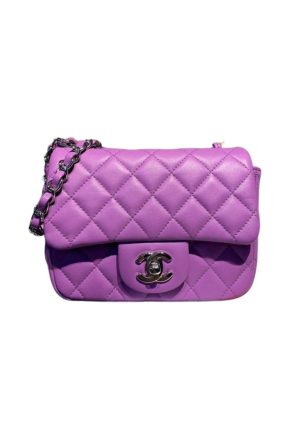 4 consider chanel mini flap bag purple for women womens bags shoulder and crossbody bags 67in17cm a35200 9988